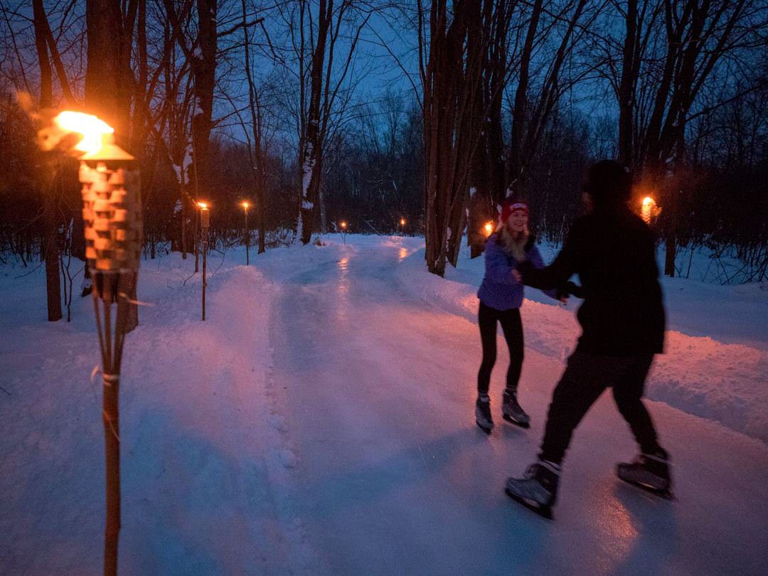 Countryside skating trails Destination Ontario